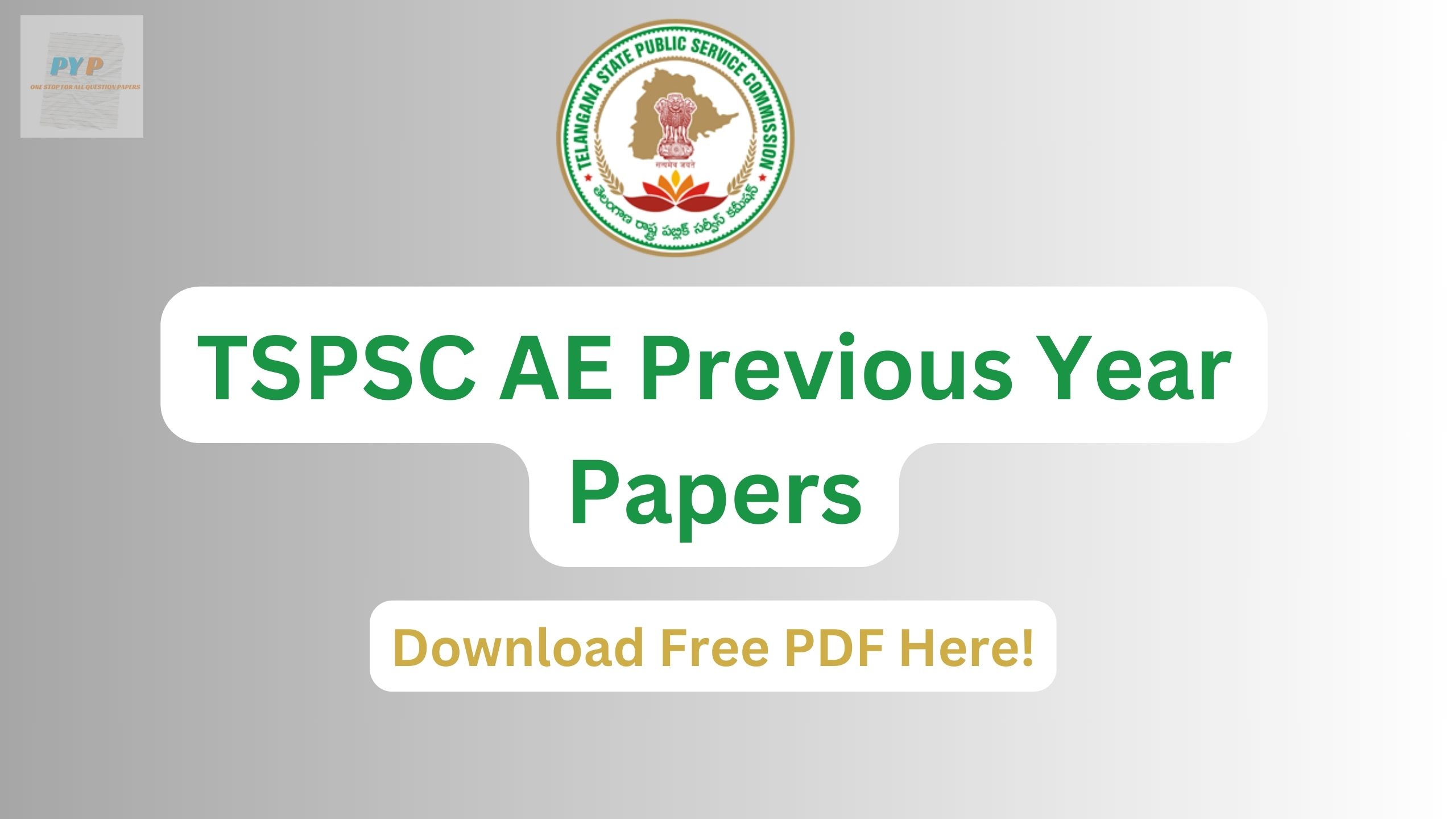 TSPSC AE Previous Year Papers