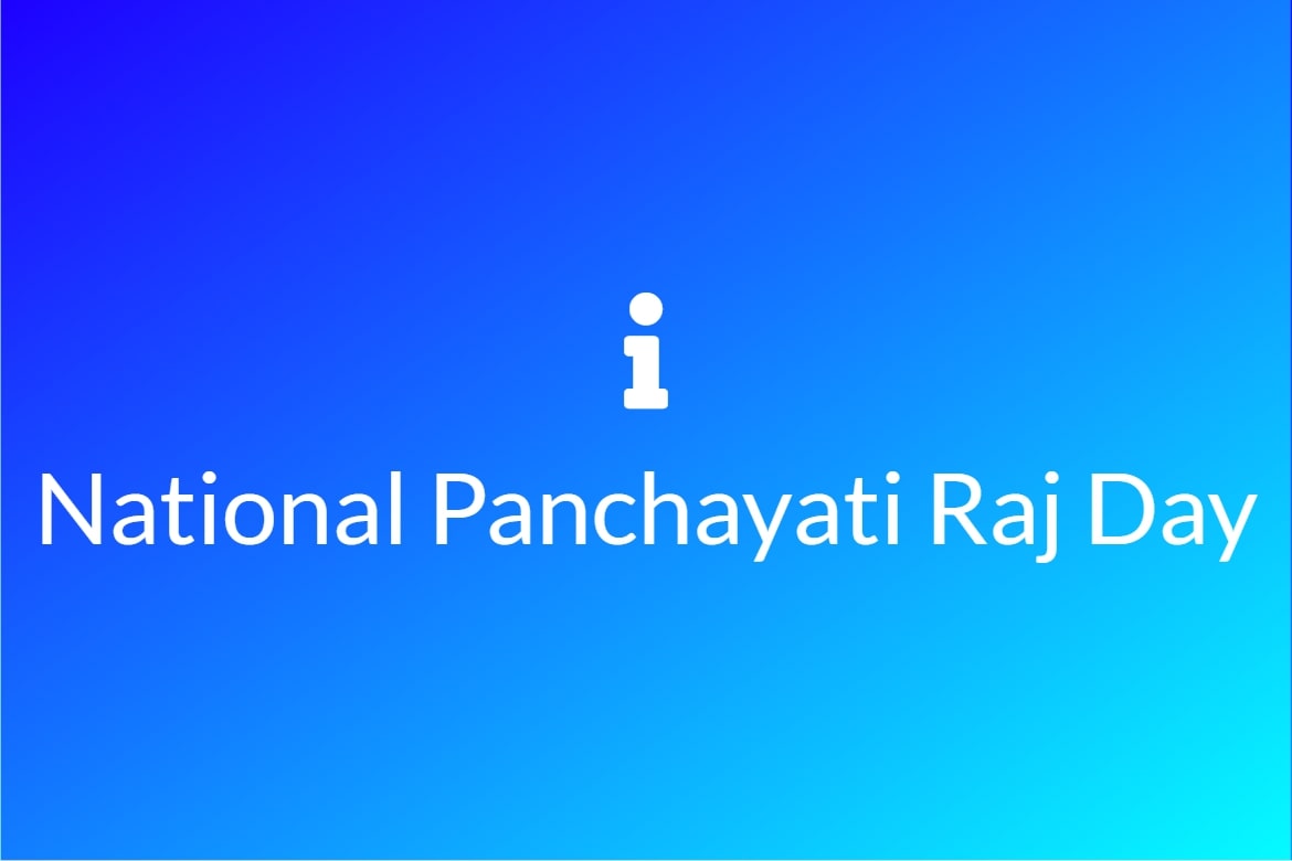 National Panchayati Raj Day