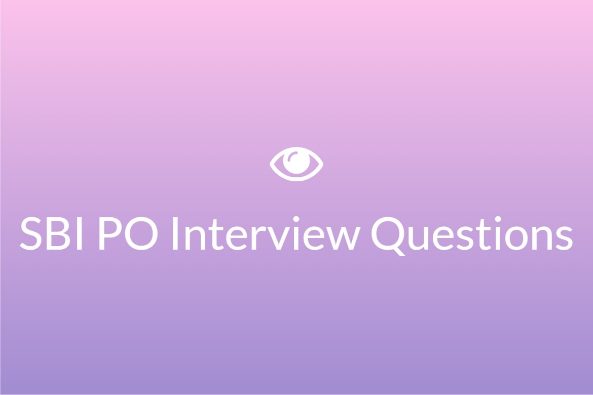 SBI PO Interview Questions